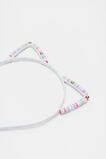 Coloured Bead Ears Headband  Multi  hi-res