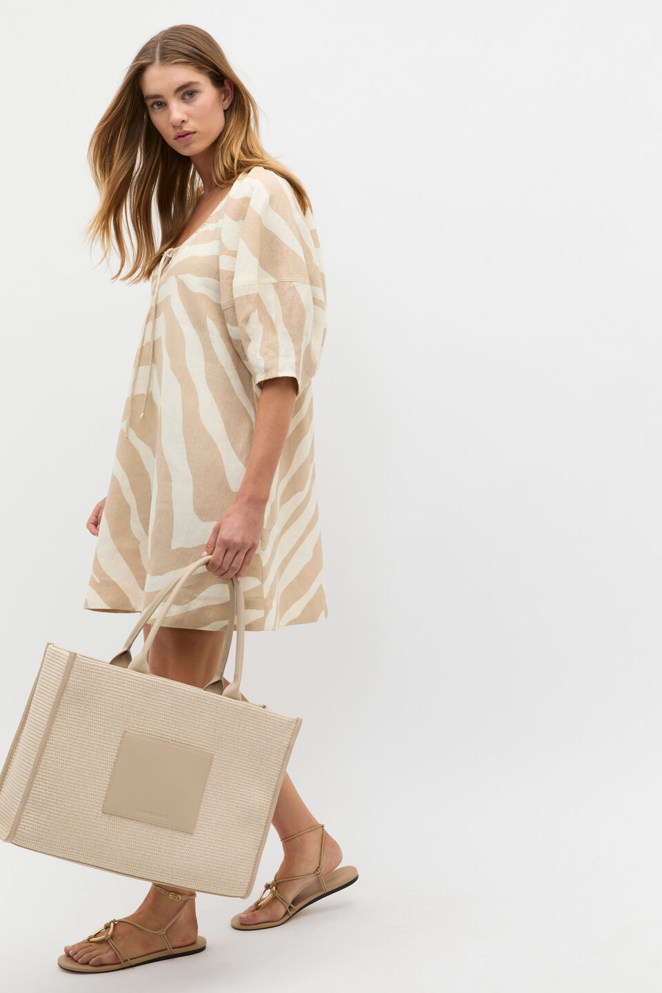 Abstract Animal Mini Dress  Abstract Animal