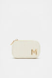 Initials Mini Jewellery Case  M  hi-res