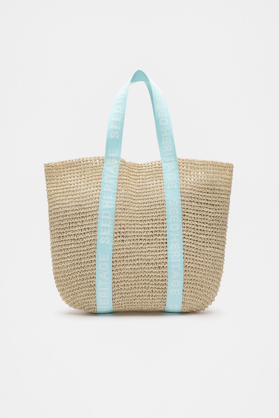 Logo Woven Basket Bag  Skyway