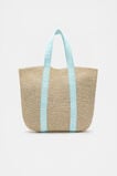 Logo Woven Basket Bag  Skyway  hi-res