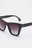 Paola Designer Catseye Sunglasses  Black  hi-res