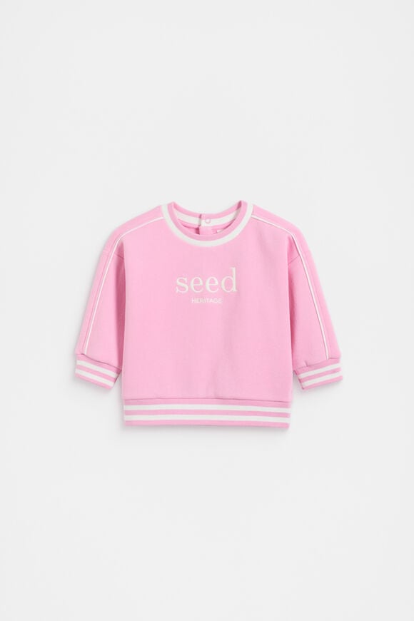 Core Logo Sweat  Candy Pink  hi-res