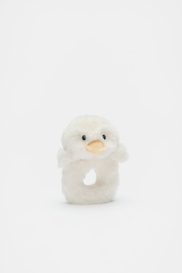 Daisy Duck Rattle  Cream  hi-res