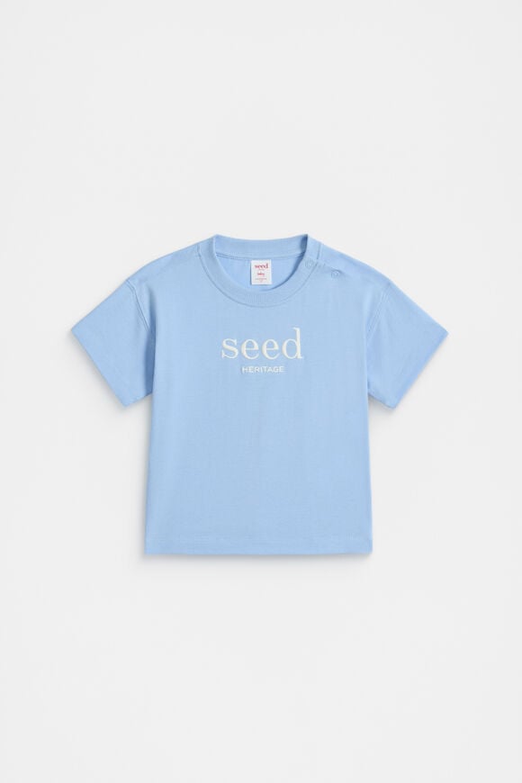 Core Logo Tee  Luna Blue  hi-res
