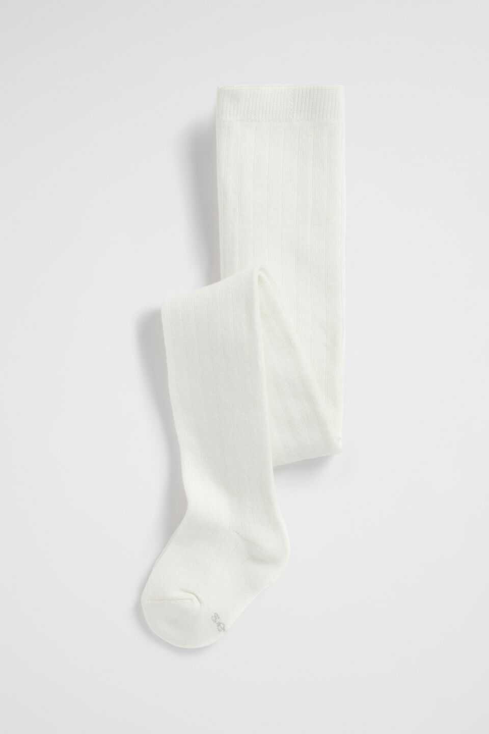 Rib Full Length Tight  Vanilla