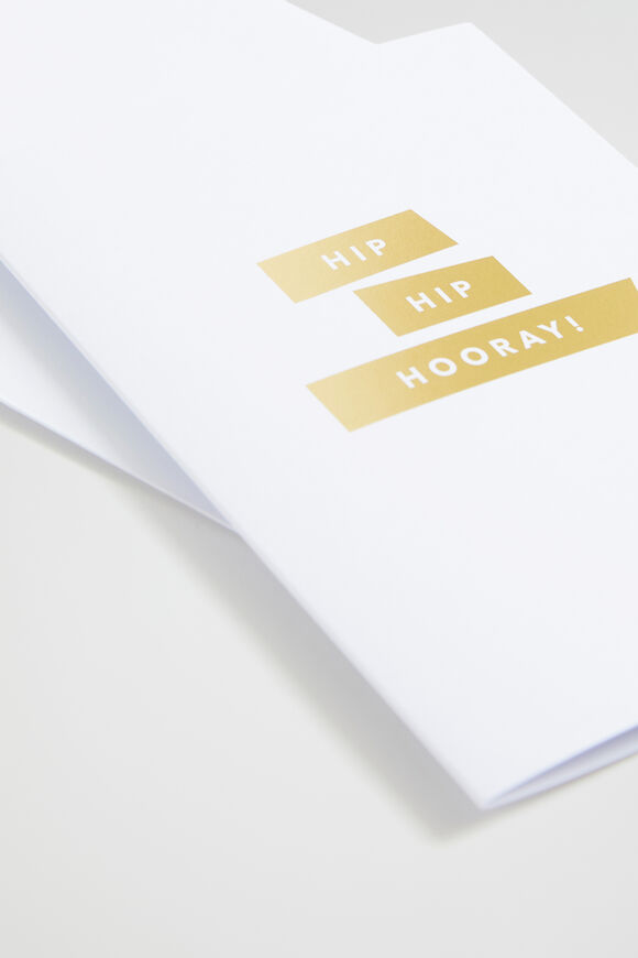 Greeting Card  Hooray  hi-res