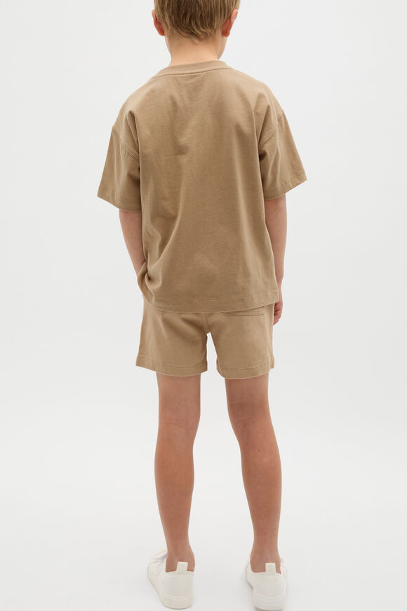 Core Oversized Logo Tee  Biscotti  hi-res