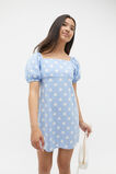 Spot Dress  Sky Blue  hi-res