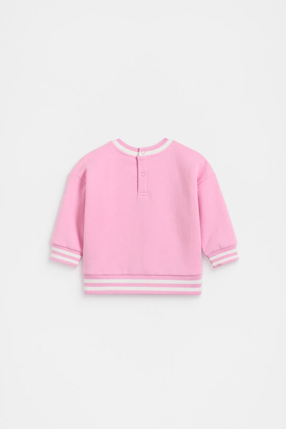 Core Logo Sweat  Candy Pink  hi-res