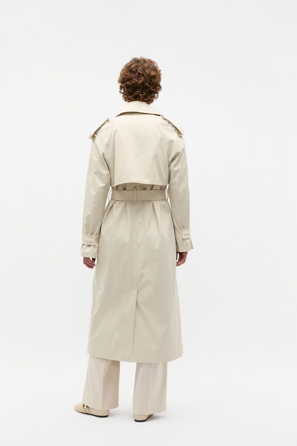 Minimalist Trench  Oat