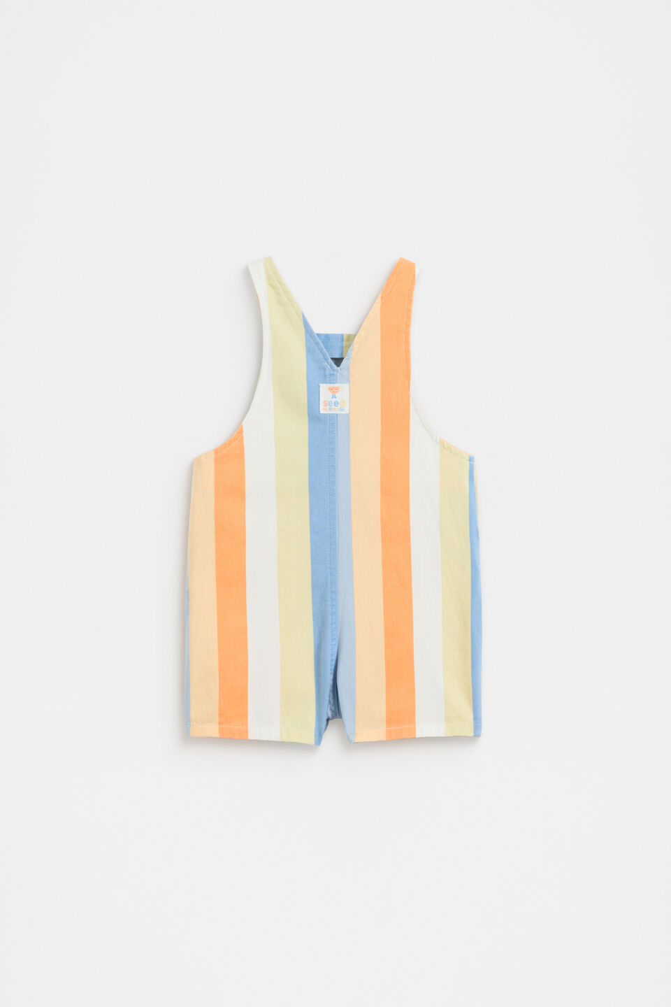 Stripe Overall  Multi Stripe