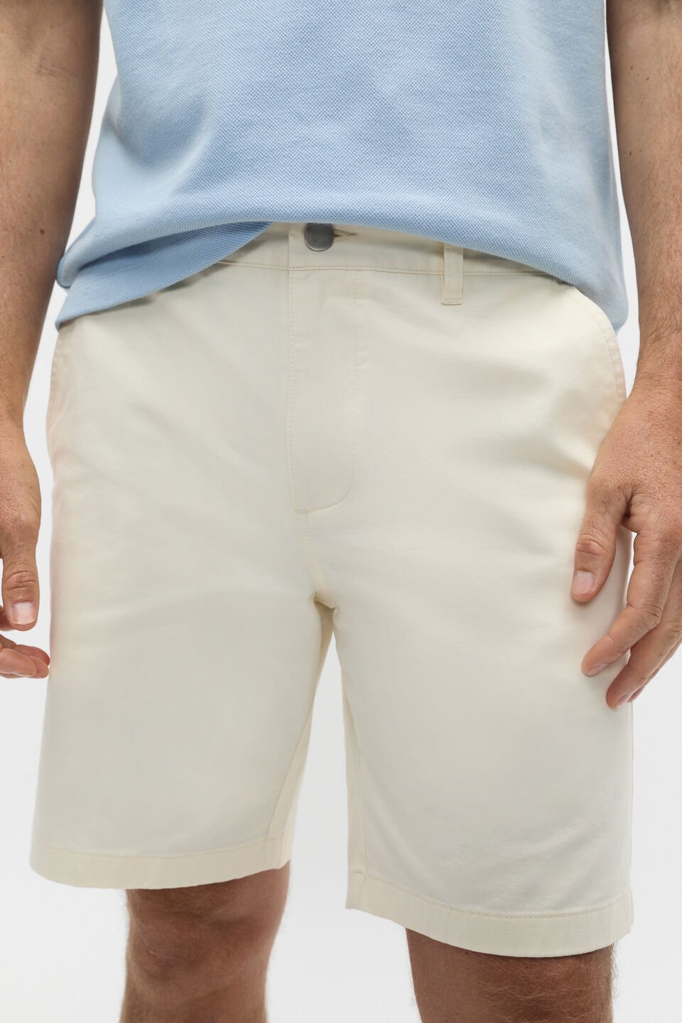 Heritage Chino Short  Coconut Cream