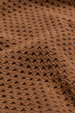 Crochet Knit Poncho  Cinnamon Spice  hi-res