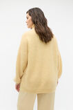 Longline Rib Roll Neck Knit  Marzipan Marle  hi-res