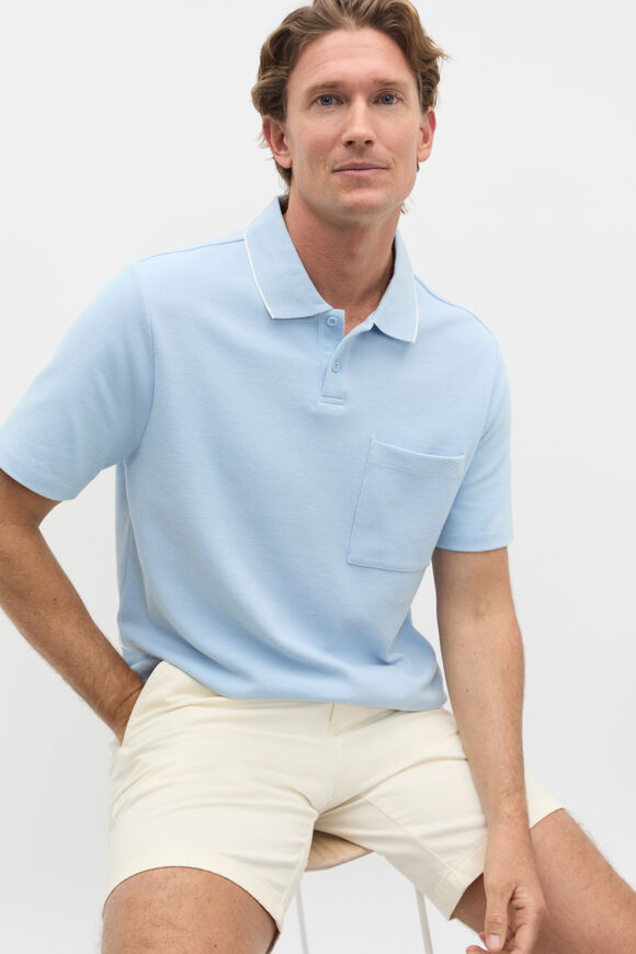 Pocket Polo Shirt  Skyway  hi-res