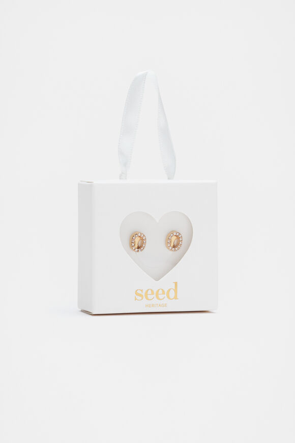 Initial Clip On Earings  O  hi-res