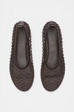Parker Open Weave Ballet Flat  Chocolate  hi-res
