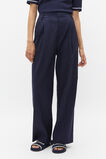 Tailored Pleat Pant  Midnight Sky  hi-res
