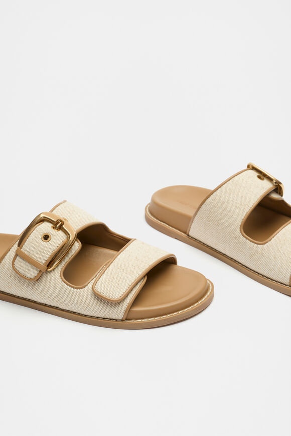 Genny Woven Slide  Caramel  hi-res