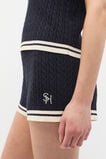 Cable Knit Short  Twilight Blue  hi-res
