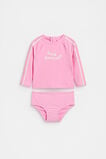 Logo Rashsuit Set  Candy Pink  hi-res