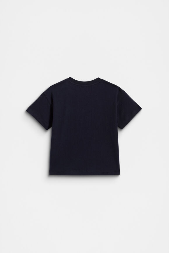 Core Oversized Logo Tee  Midnight Blue  hi-res