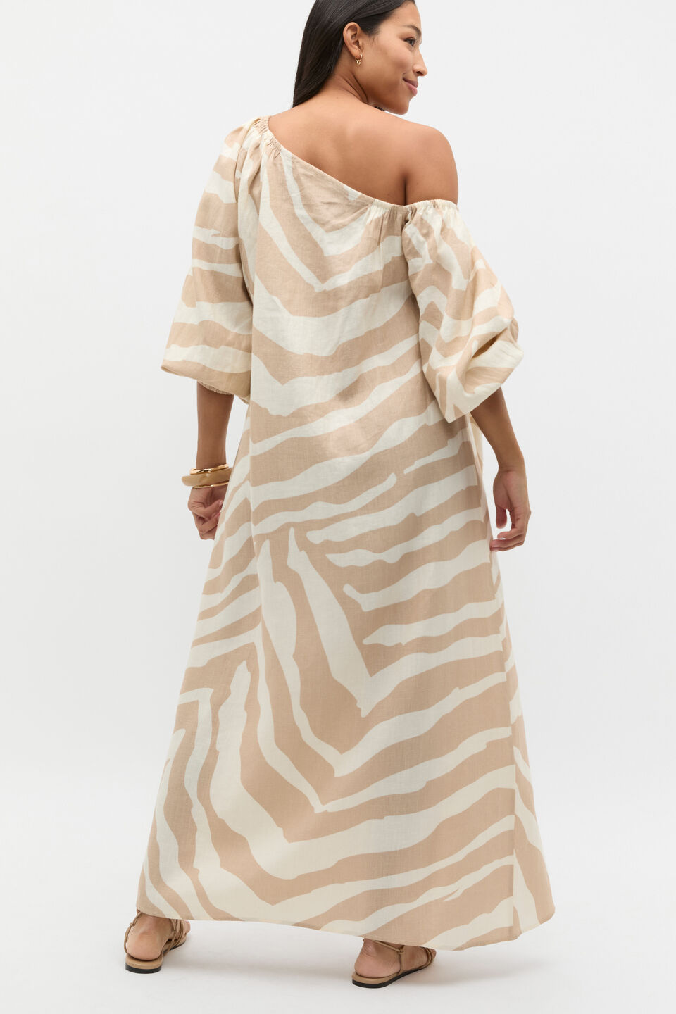 Abstract Animal Maxi Dress  Abstract Animal