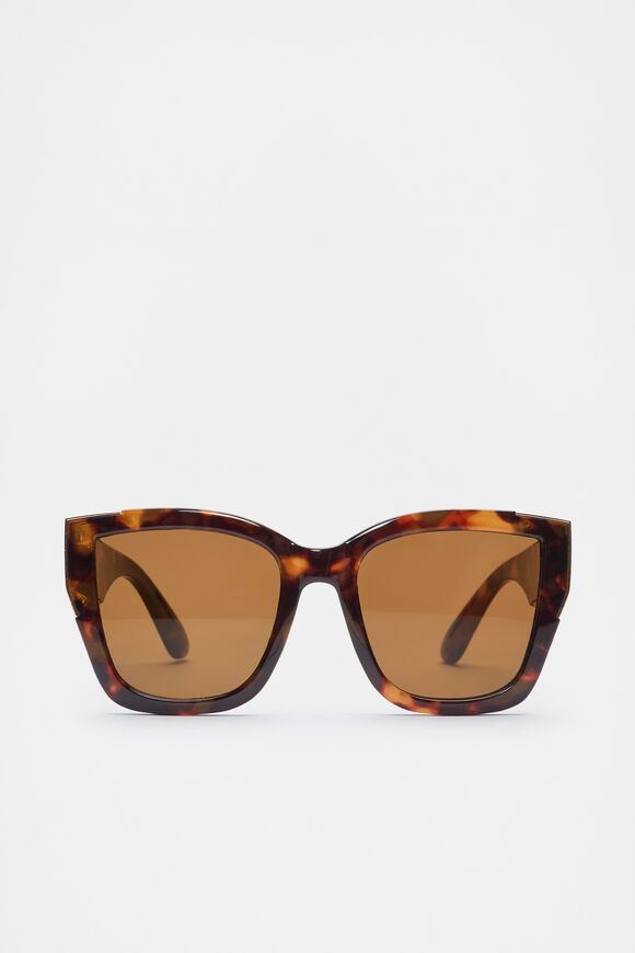 Cynthia Oversized Sunglasses  Dark Tort  hi-res