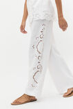 Cutwork Woven Pant  Whisper White  hi-res