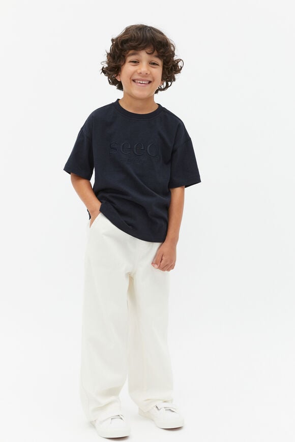 Core Oversized Logo Tee  Midnight Blue  hi-res