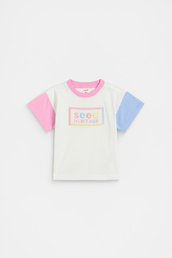 Spliced Logo Tee  Canvas  hi-res