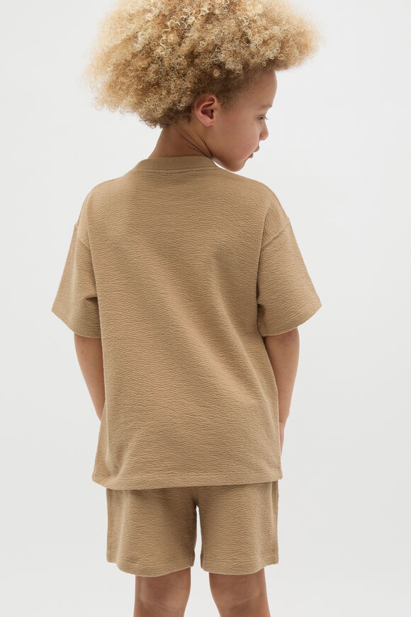 Relaxed Track Tee  Biscotti  hi-res