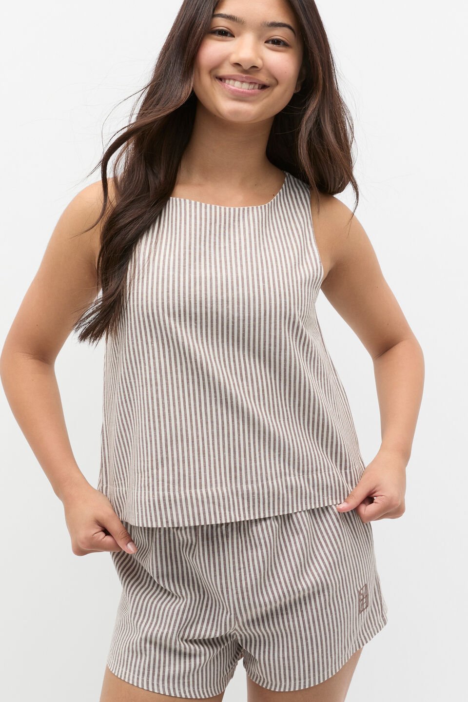 Stripe Top  Mushroom