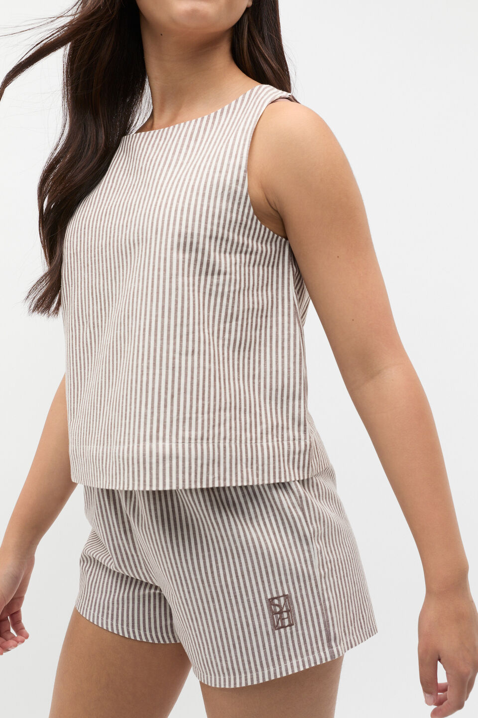 Stripe Short  Mushroom