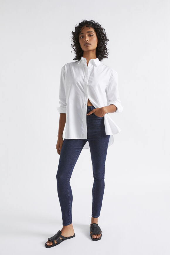 Core High Waist Skinny Jean  Bold Indigo  hi-res