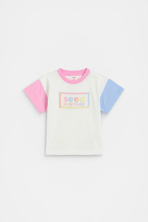 Spliced Logo Tee  Canvas  hi-res