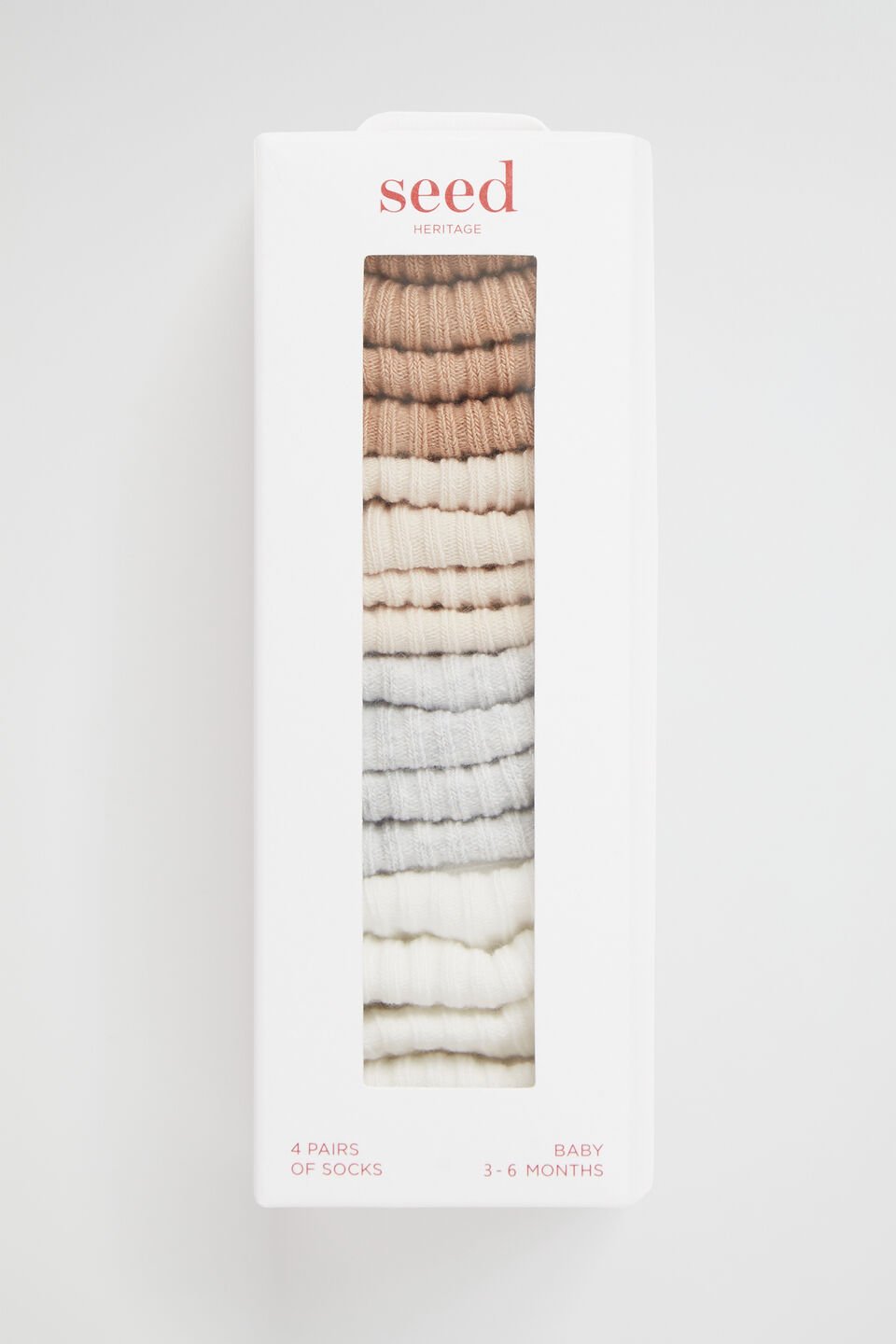 Rib Sock Multipack  Neutral