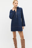 Long Sleeve Denim Mini Dress  Twilight Blue Wash  hi-res