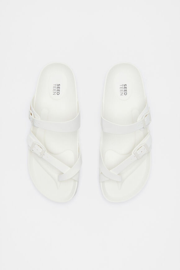 Cross Strap Slide  Canvas  hi-res