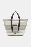 Seed Overnight Tote  Twilight Blue  hi-res