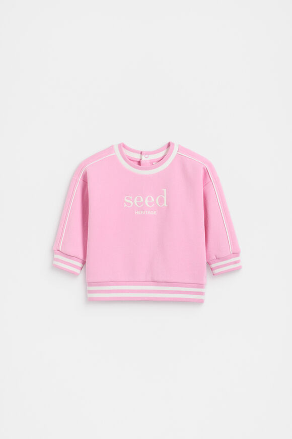 Core Logo Sweat  Candy Pink  hi-res