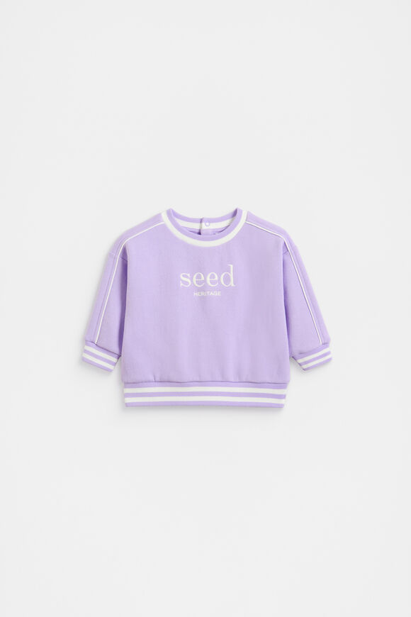 Core Logo Sweat  Lavender  hi-res