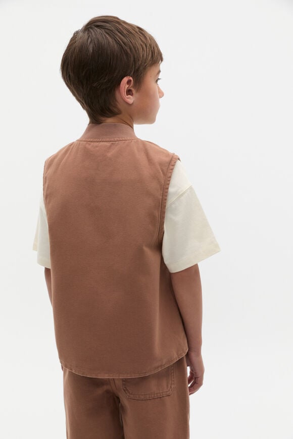 Utility Vest  Mousse  hi-res