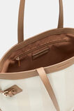 Textured Buckle Tote  Toffee  hi-res