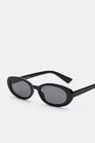 Sadie Oval Sunglasses  Black  hi-res