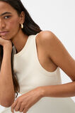 Cotton Rib Tank  Coconut Cream  hi-res