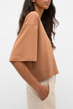 Boxy Draped Tee  Copper  hi-res