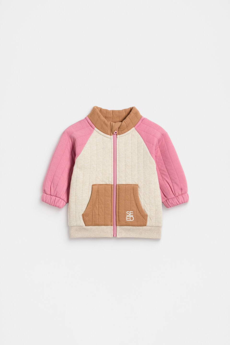 Double Quilted Sweat  Raspberry
