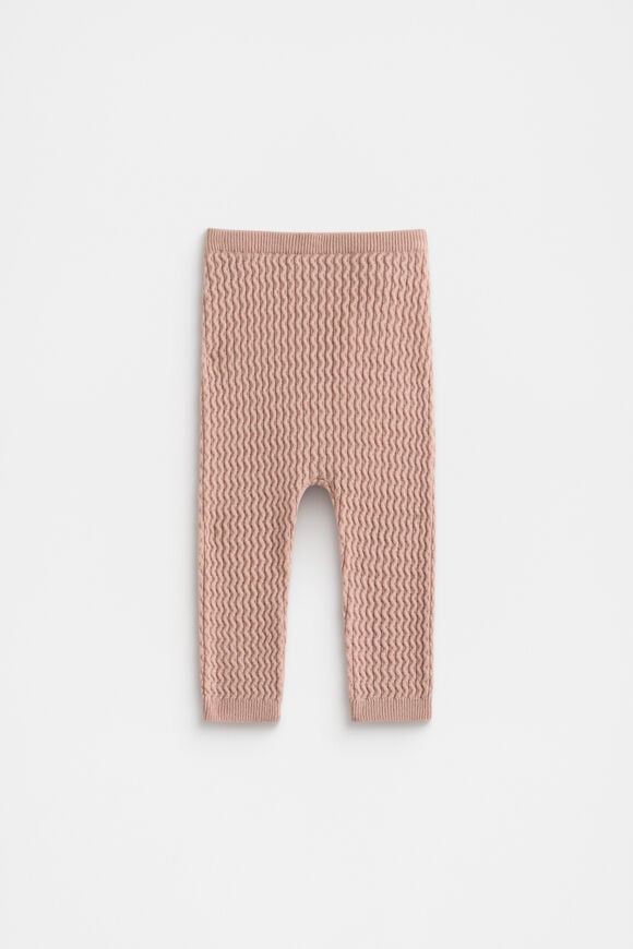 Cable Knit Pant  Blush Pink  hi-res